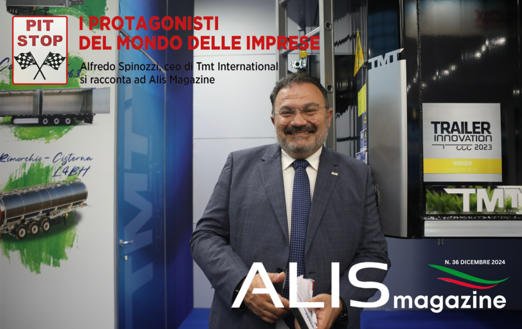 TMT International si racconta ad ALIS Magazine: intervista di Alfredo Spinozzi, CEO di TMT, il produttore italiano dei semirimorchi a piano mobile